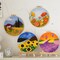Needle Felting Kit - Autumn Field. Wizardi DIY Wool Craft Kit F07N8-W406
